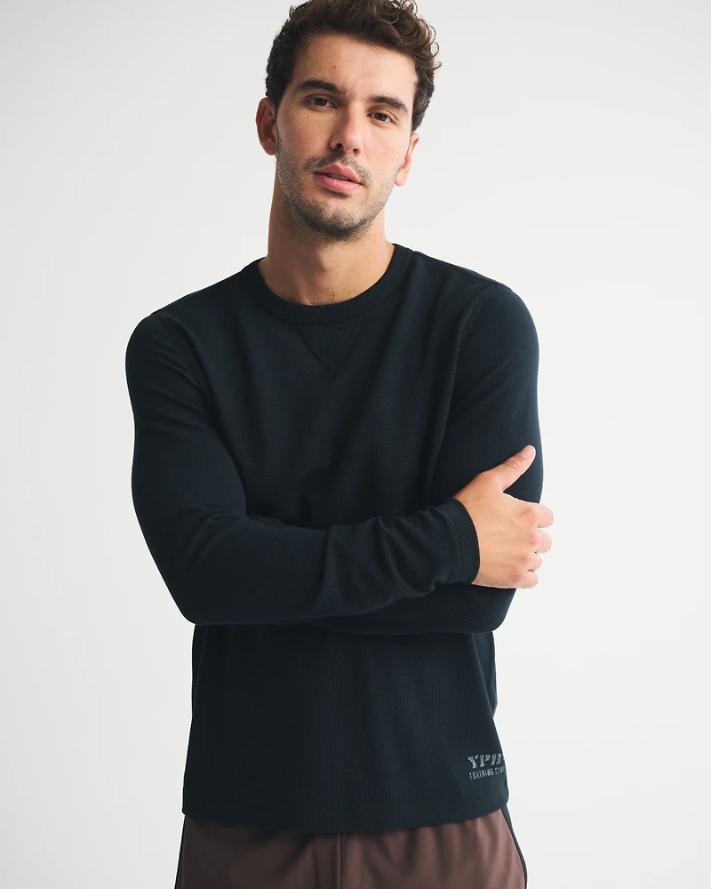 YPB Active Waffle Long-Sleeve Tee