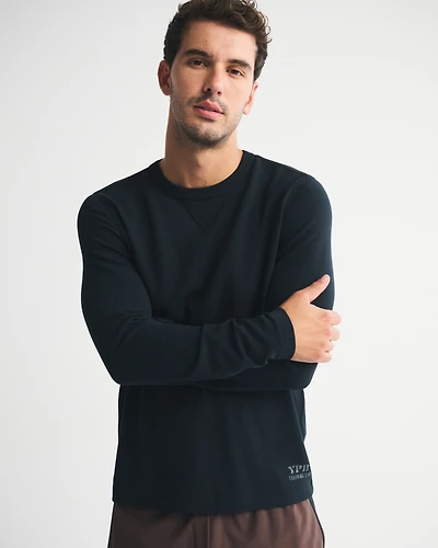 YPB Active Waffle Long-Sleeve Tee