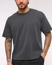YPB Active Cropped Heavyweight Cotton Graphic Tee