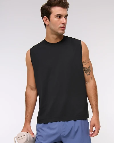 YPB Active Cotton-Blend Muscle Tank