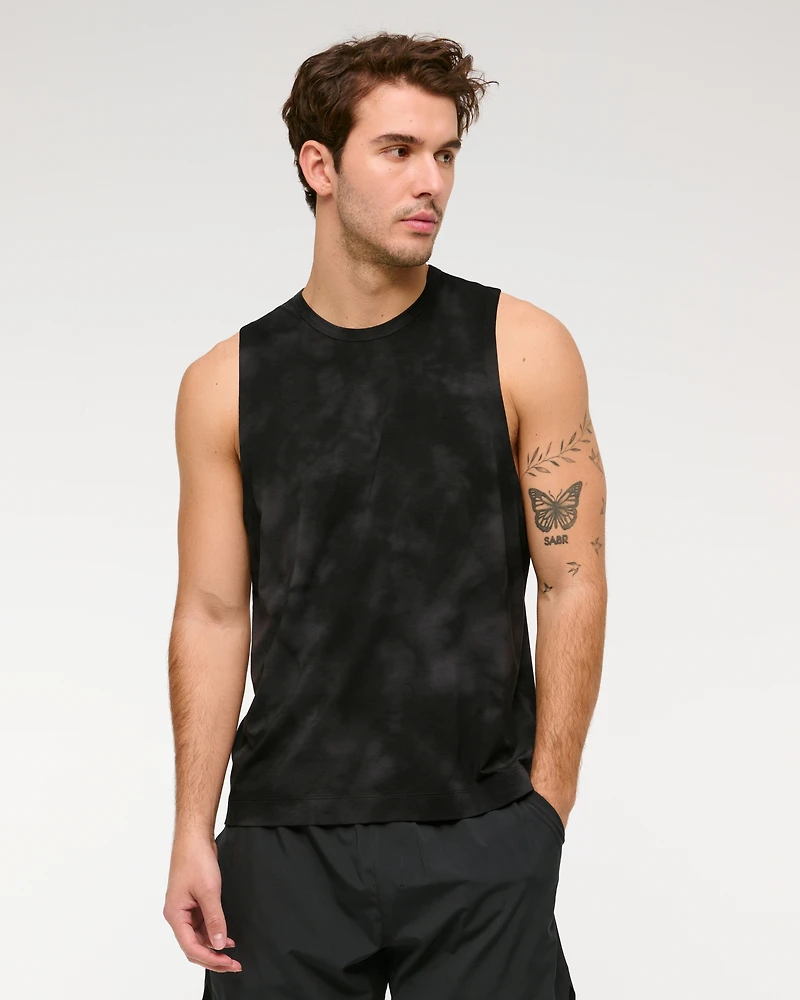 YPB Active Cotton-Blend Graphic Tank