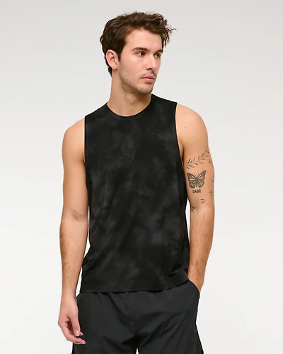 YPB Active Cotton-Blend Graphic Tank