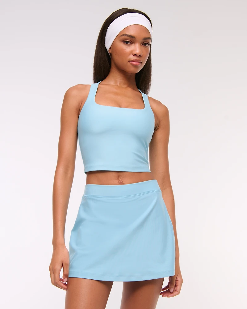 YPB sculptLUX Lined Clean Mini Skirt