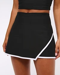 YPB sculptLUX Lined Asymmetrical Wrap Skirt