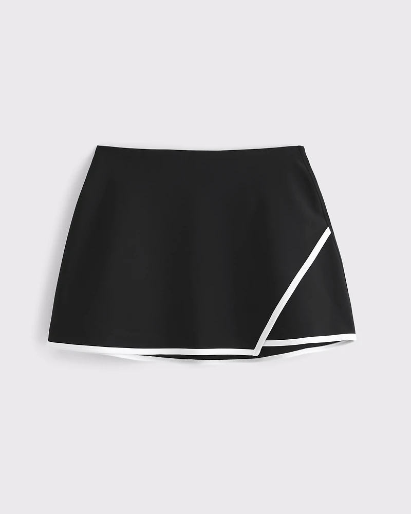 YPB sculptLUX Lined Asymmetrical Wrap Skirt