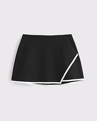 YPB sculptLUX Lined Asymmetrical Wrap Skirt