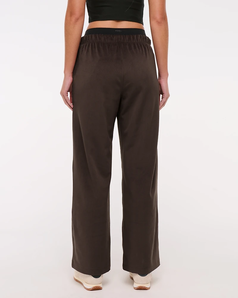 YPB superSOFT Rib Wide Leg Sweatpant