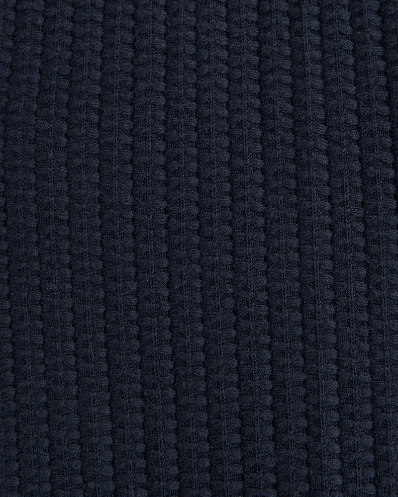 Classic Stitch Johnny Collar Sweater Polo