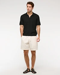 Classic Stitch Johnny Collar Sweater Polo