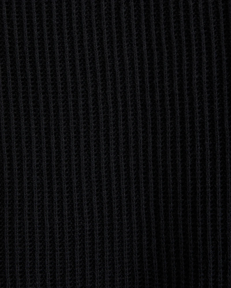 Cropped Classic Stitch Sweater Tank
