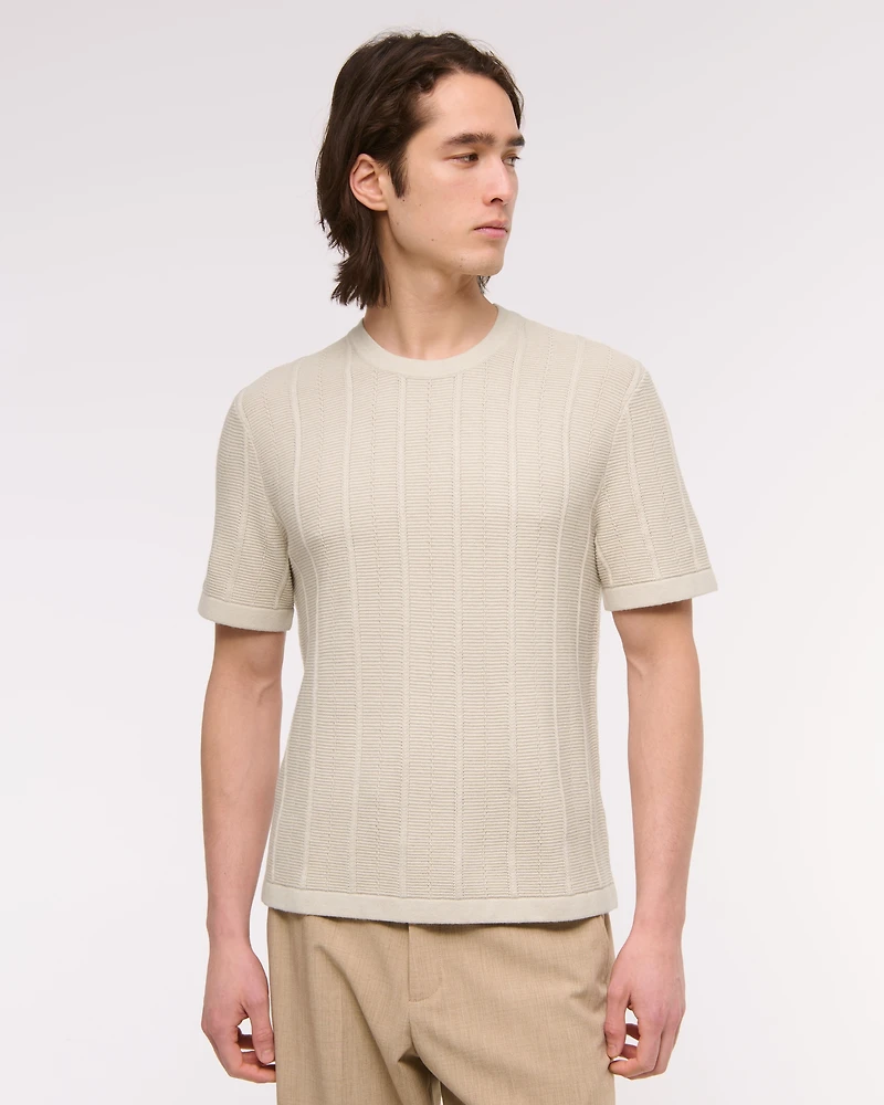 Stitched Sweater Tee