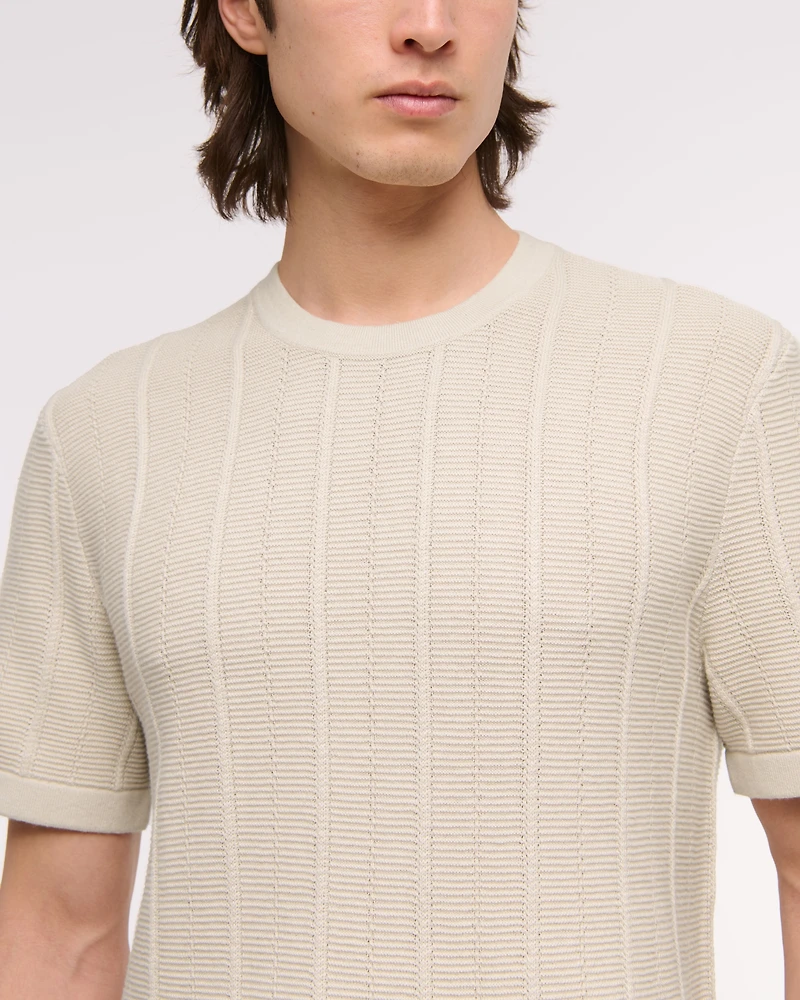 Stitched Sweater Tee