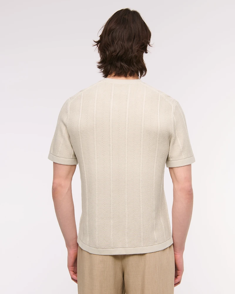 Stitched Sweater Tee