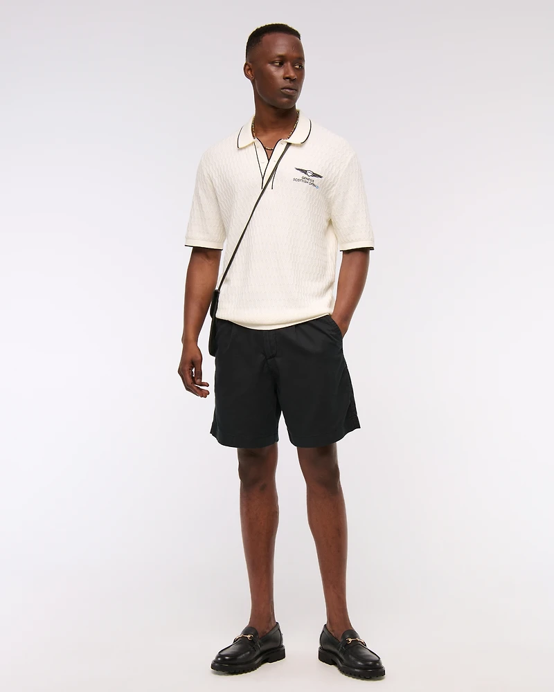 PGA Scottish Open 3-Button Sweater Polo