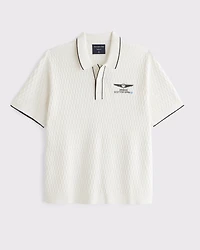 PGA Scottish Open 3-Button Sweater Polo