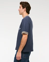 Bronco Soccer Jersey-Inspired Sweater