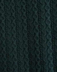 Cable Button-Through Sweater Polo