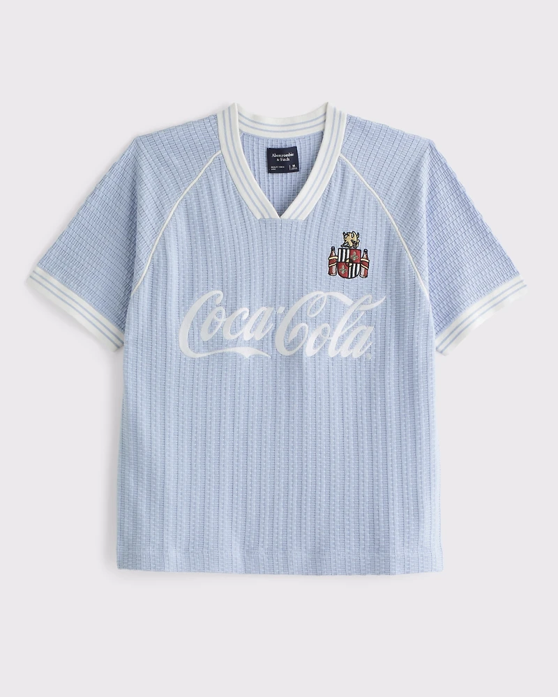 Coca-Cola Soccer Jersey-Inspired Sweater