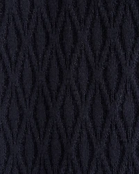 Jacquard Pattern Button-Through Sweater Polo
