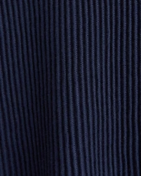 Plisse Zip Sweater Polo