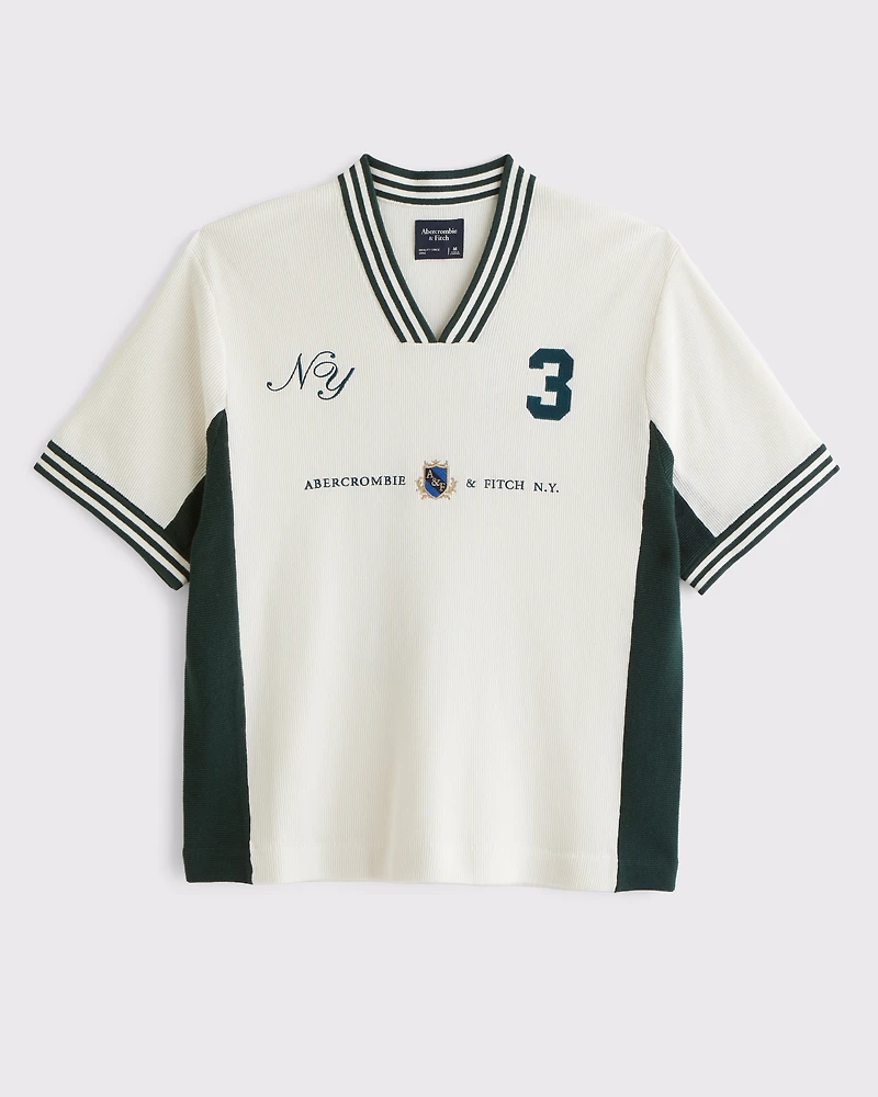 Soccer Jersey-Inspired Sweater