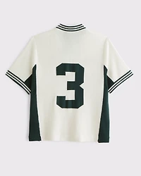 Soccer Jersey-Inspired Sweater