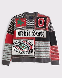 The Ohio State University Graphic Crew Sweater