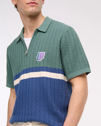 Prince Tennis Zip Sweater Polo