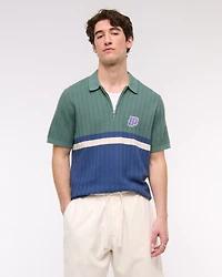 Prince Tennis Zip Sweater Polo