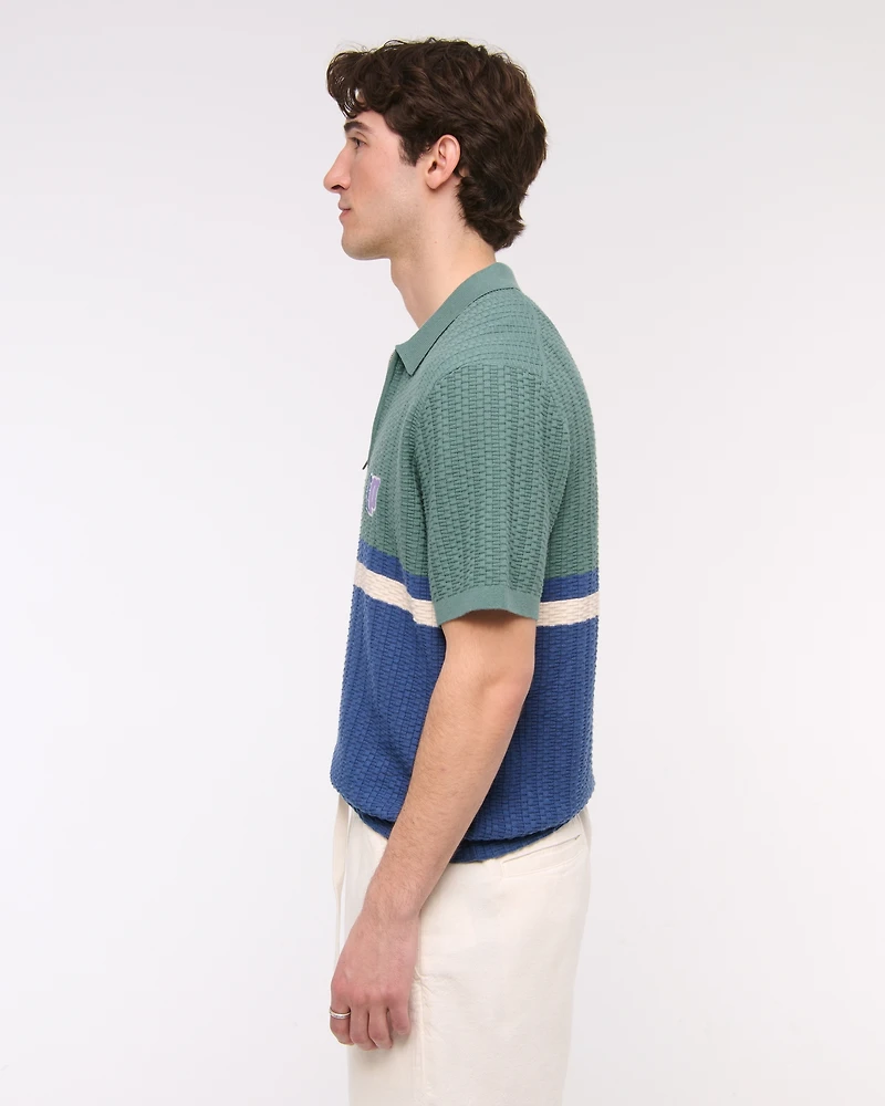 Prince Tennis Zip Sweater Polo