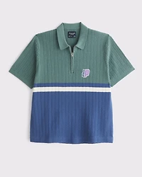 Prince Tennis Zip Sweater Polo