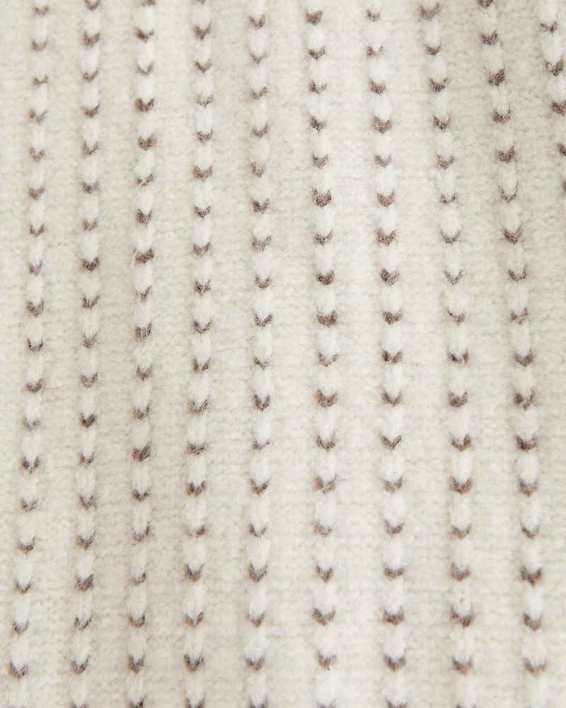 Fuzzy Animal Print Cardigan