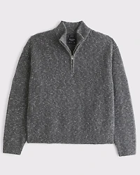 A&F Essential Half-Zip Sweater