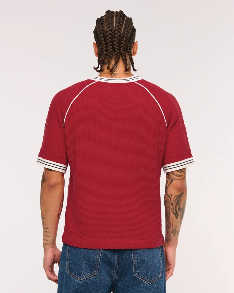 Random Golf Club Soccer Jersey-Inspired Sweater