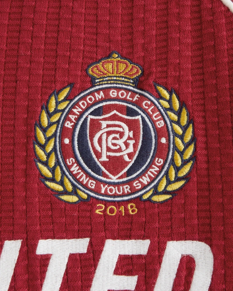 Random Golf Club Soccer Jersey-Inspired Sweater