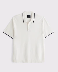 3-Button Sweater Polo