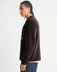 Oversized Guinness Graphic Crew Sweater