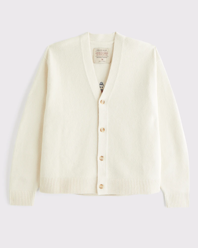 Graphic Logo Cardigan