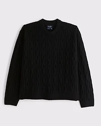 Cable Crew Sweater