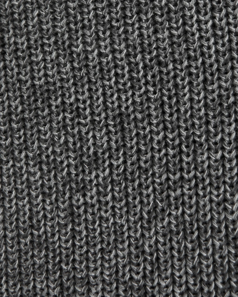 3-Button Collared Sweater