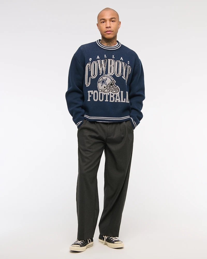 Dallas Cowboys Graphic Crew Sweater