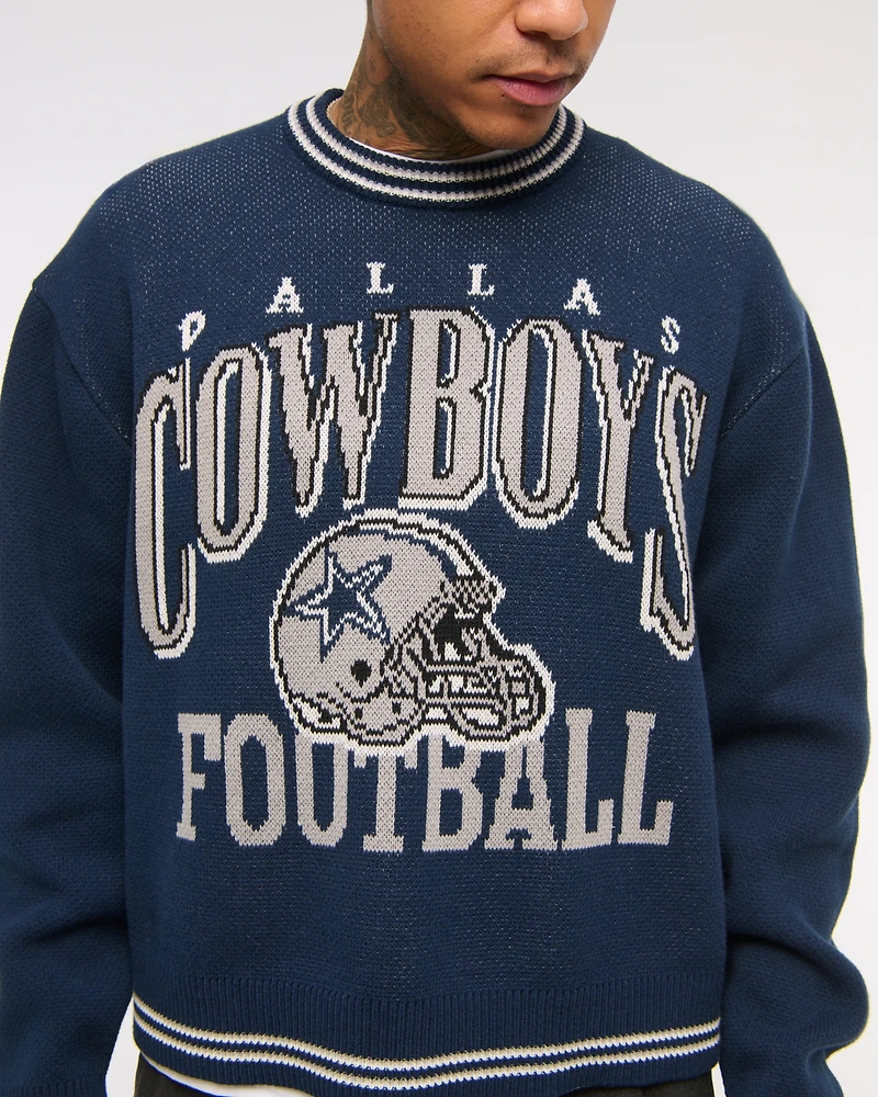 Dallas Cowboys Graphic Crew Sweater