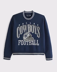 Dallas Cowboys Graphic Crew Sweater
