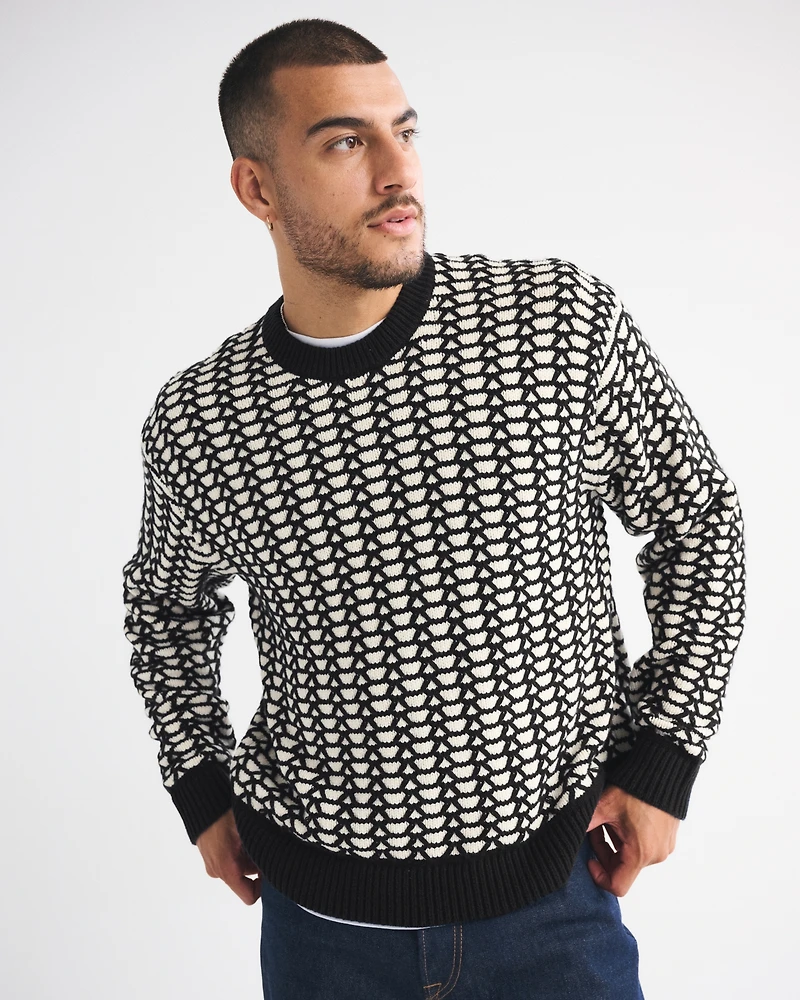 Oversized Crew Sweater