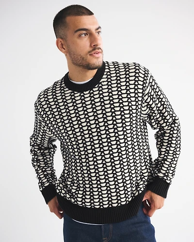 Oversized Crew Sweater