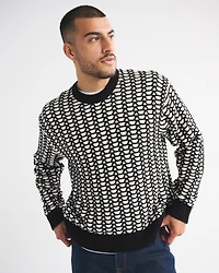 Oversized Crew Sweater