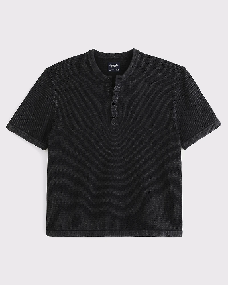 Henley Sweater Tee