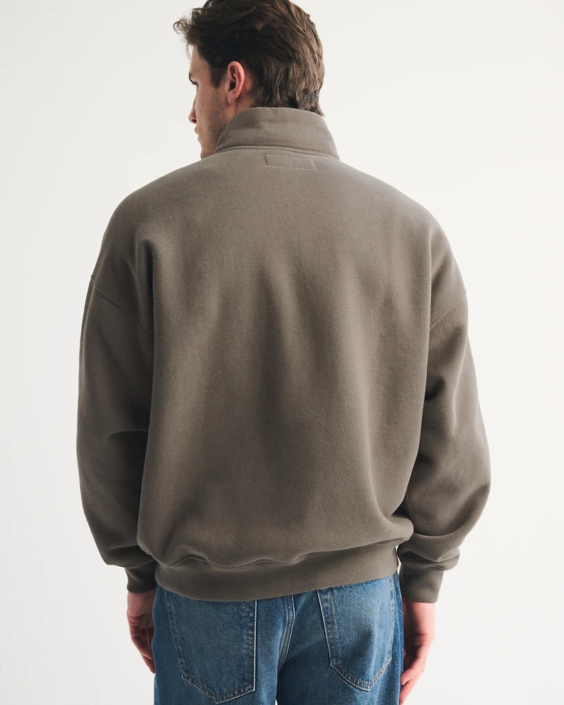 Essential Mockneck Full-Zip