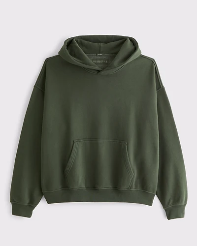 Essential Cropped Popover Hoodie