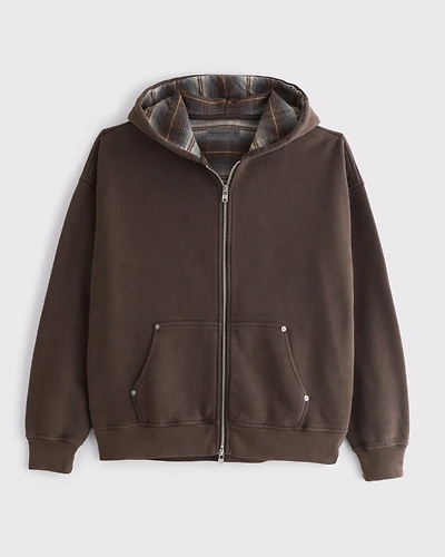 Essential Lined Full-Zip Hoodie